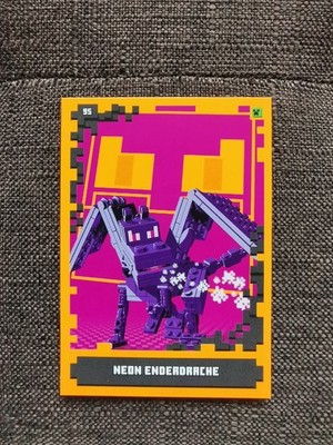 Nr. 95 Blue Ocean LEGO Minecraft Serie 1 Trading Cards 2024 Neon Karten Skin
