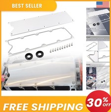 Aluminum Valley Pan Cover Plate Gasket Seals Bolts for LS Gen 3 LS1 LM7 LQ4 LS6