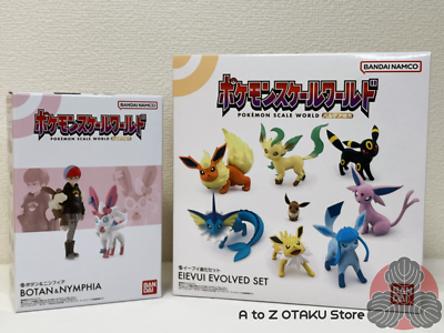 Pokemon Scale World Paldea Eevee Evolution Set & Penny Sylveon Set