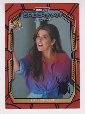 2023 Upper Deck Spider-Man No Way Home Ensemble Marisa Tomei 165/299 E-6 Foil