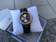 Orologio In Acciaio Donna Pryngeps Timonier CR521S Cronografo Colore Nero E Oro