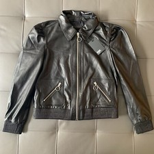Paige Temecula Jacket, Black Leather, Size Small, Nwt Cute!!