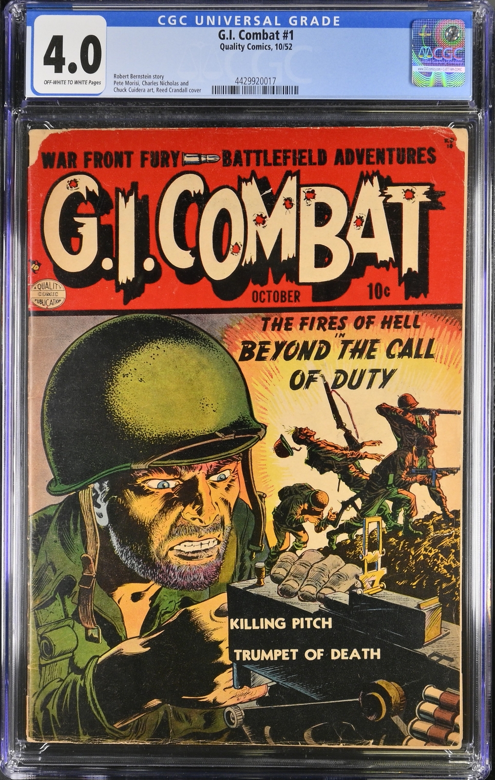 G.I. Combat #1 Value - GoCollect