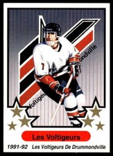 1991 7th Inning Sketch LHJMQ The Teams #Q3 Drummondville Voltigeurs -