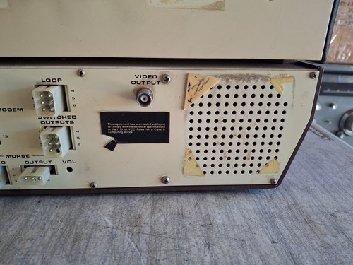 Hal DS-3100 ASR Teletyp Komunikacja RTTY/CW Terminal Klawiatura Szynka Radio - Zdjęcie 15 z 17