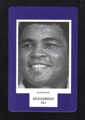 Muhammad Ali Boxer The Greatest 1993 Face To Face Game Card Canadian Issue