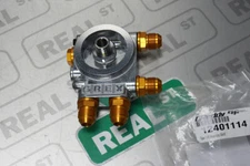 Greddy Remote Oil Filter Relocation Thermostatic Block Type I 3/4x16UNF -10 AN