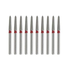 Dental Burs Diamond FG 856/016F Round End Taper Fine Grit High Speed Burr