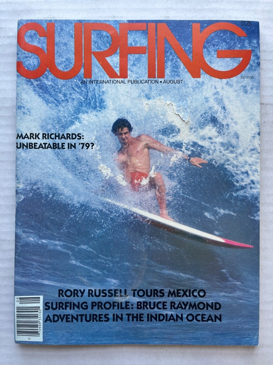 SURFING Magazine August 1979 Mark Richards Bruce Raymond Indian