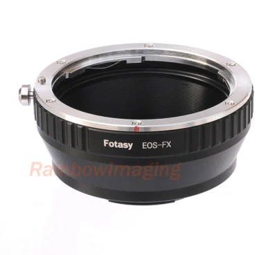 FOTASY Canon EOS EF EFS Lens to Fujifilm Fuji X-Pro2 X-E3 X-E2 X-A1 X-M1 X-T1 Adapter