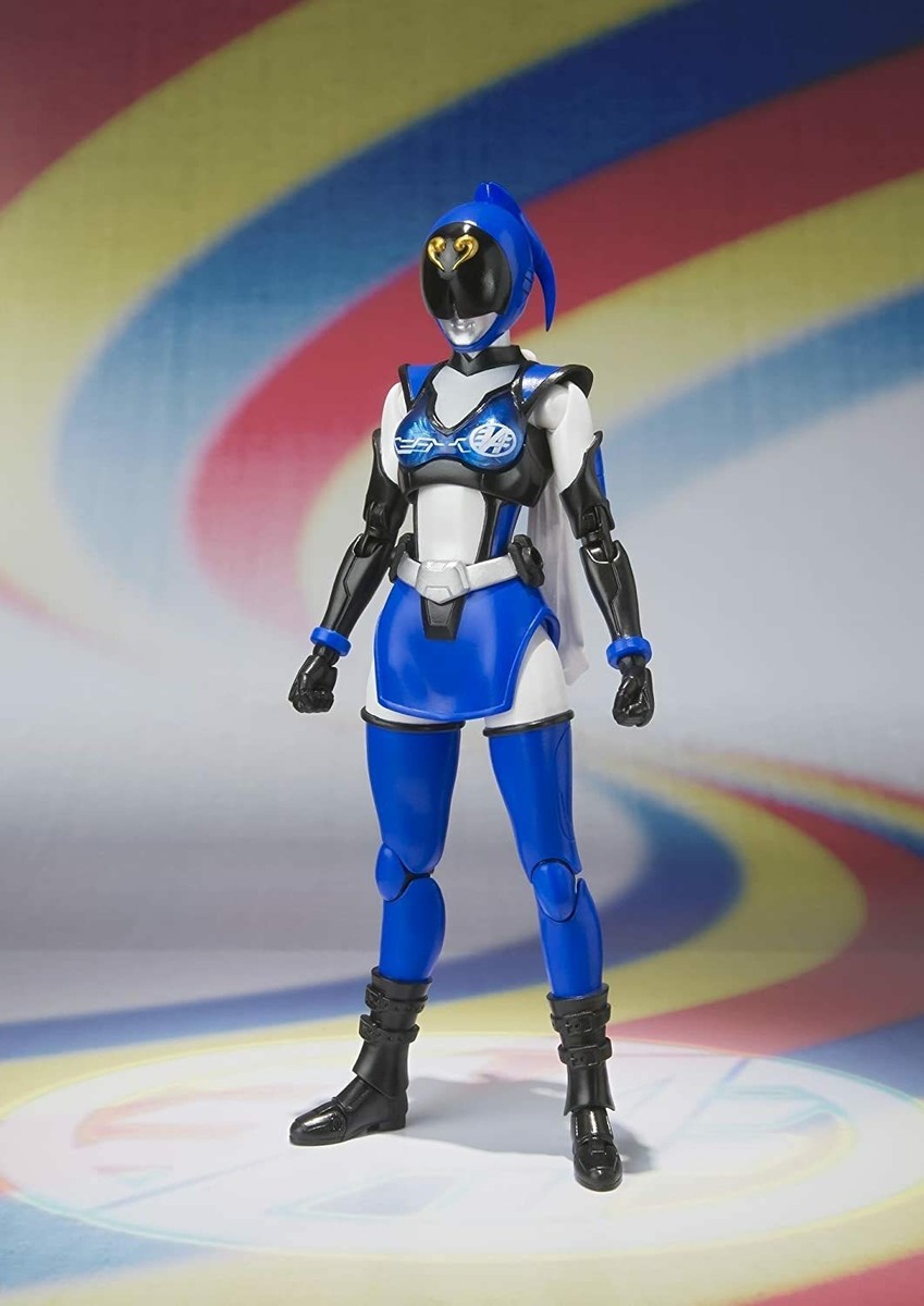 バンダイ SHAIDER BLU HAWK フィギュア付き Bandai SHAIDER Blu Hawk PC-45 Computer #0301010 with