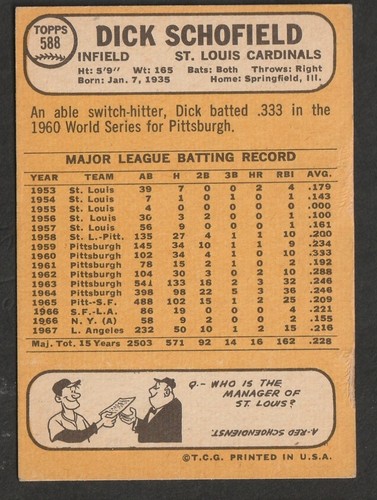 1968 Topps Baseball Cards Scegli una carta a scelta 295-660 EX X-MT 1/25 Set Break - Foto 476 di 490