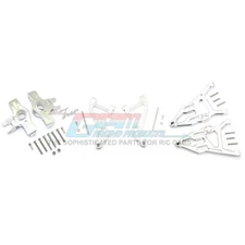 NEW GPM Alum Fr Upper & Lower Arms+Knuckle Arms SIL UDR FREE US SHIP