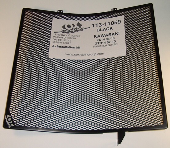 2006-2022 Kawasaki ZX14 / Concours 14 Cox Racing Radiator Grill