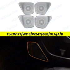 For Mercedes Benz A/B/GLB Class W177 W247 Car Door Speaker Cover ambient light