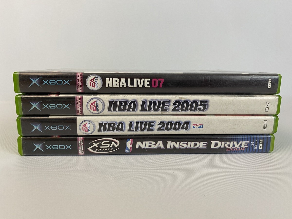 Original Xbox Bundle 4 NBA Games Complete With Manuals CIB. Sold