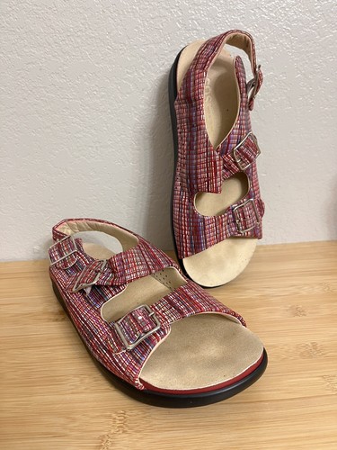 SAS Women Comfort Tripad Relax Leather Sandals shoes sz 9M