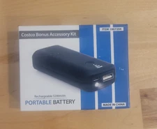 5200MAh Portable Battery Bank with Flashlight, phone and tablet charger