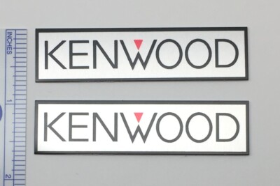kenwood badge logo emblem pair use on speakers amps turntables etc ebay kenwood badge logo emblem pair use on speakers amps turntables etc ebay