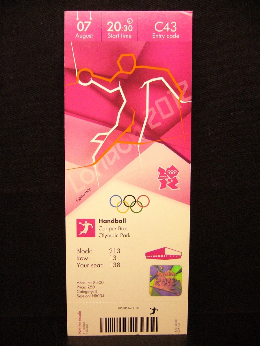 London 2012 Event Olympics Tickets for sale | eBay