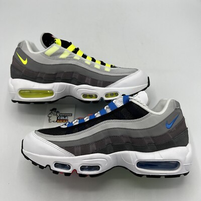 Nike Air Max 95 QS Greedy 2.0 Size 8.5 Gray Volt CJ0589-001 What