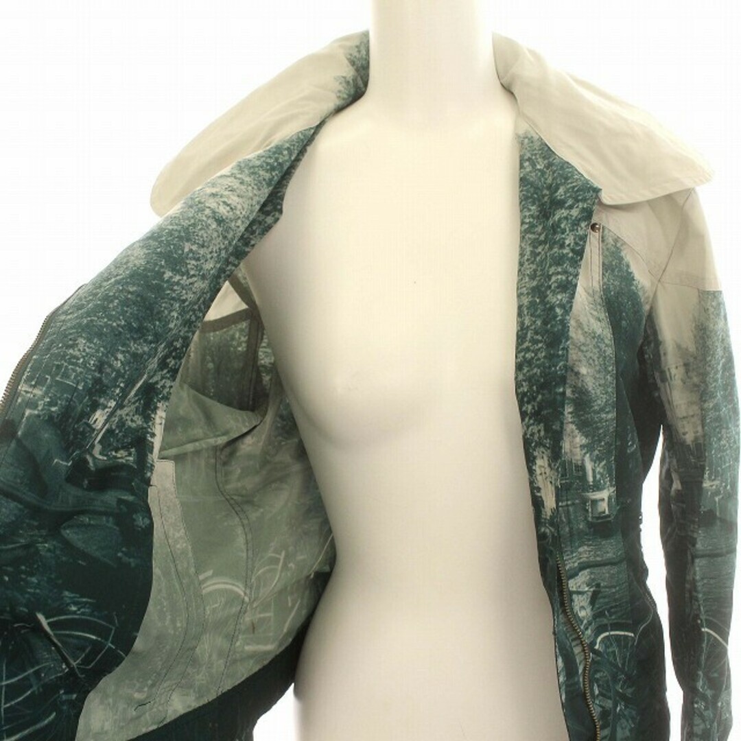 TOKUKO PREMIEVOL 1er VOL Nylon Jacket Blouson Transfer Print TOKUKO PREMIEVOL 1er VOL Nylon Jacket Blouson Transfer Print