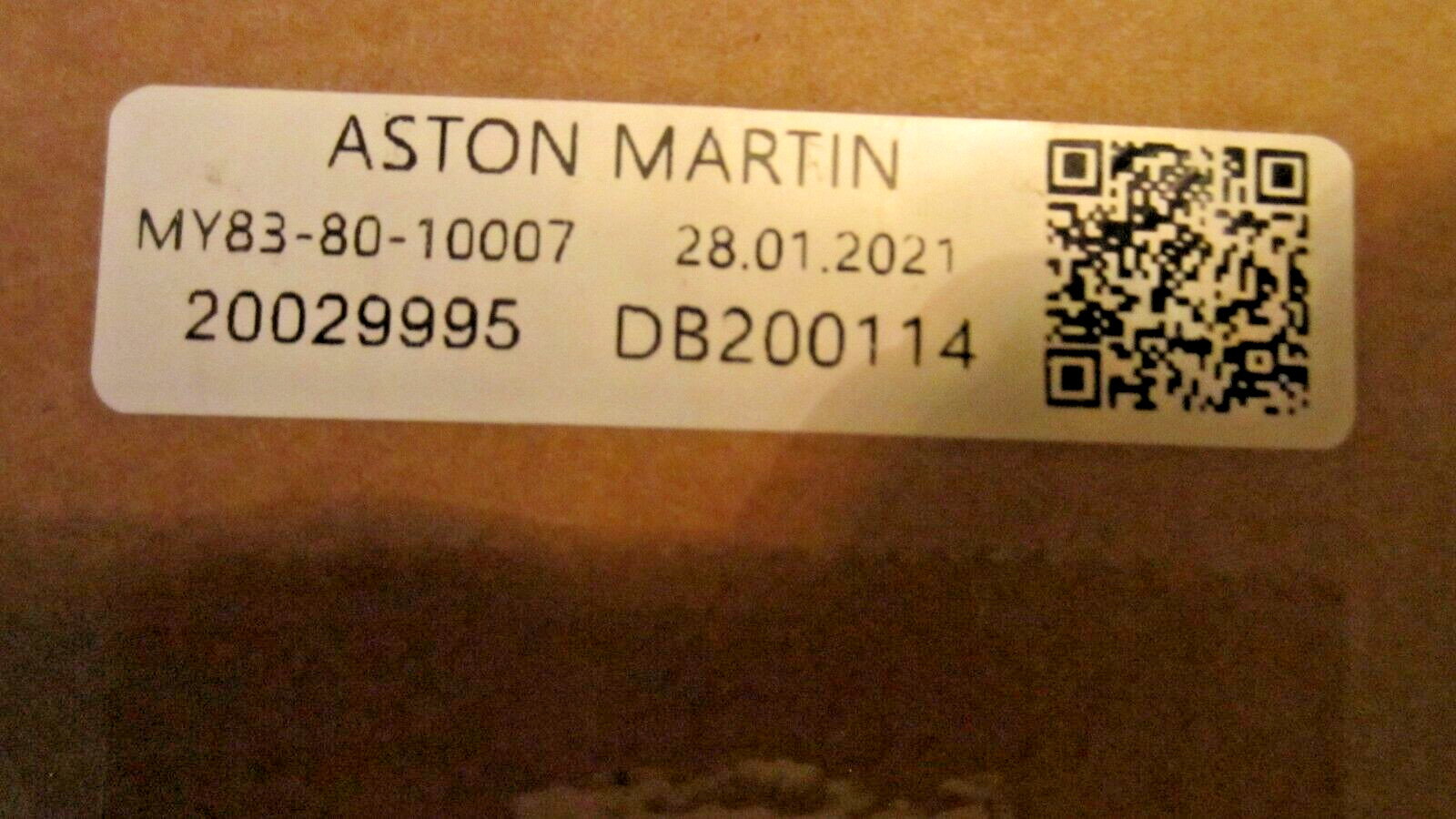 20-22 Aston Martin DBX Illuminated Tread Plates Door Sills OEM Brand NEW SET 