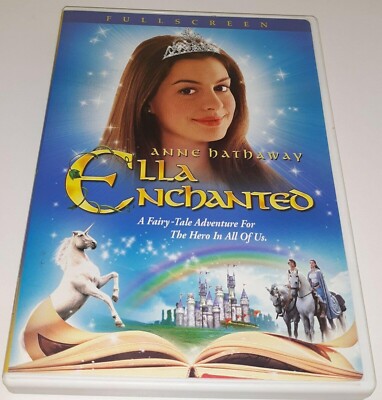 Ella Enchanted DVD Anne Hathaway Hugh Dancy Cary Elwes Ex-Rental