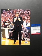 Dean Smith Rare! autographed signed North Carolina 8x10 photo PSA/DNA BAS coa