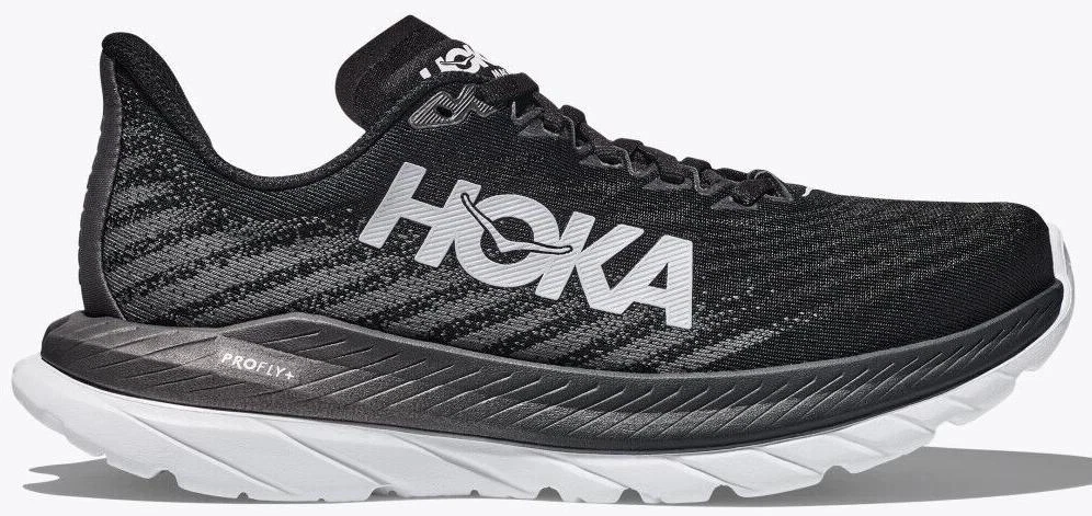 Hoka One One Mach 4 Women Black Dark Shadow Running Shoes  display picture 1