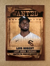 2021 Topps Big League Wanted #WT-8 Luis Robert Baseball Card
