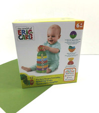 Eric Carle VERY HUNGRY CATERPILLAR Baby Plastic Stacking Cups Toy Educational