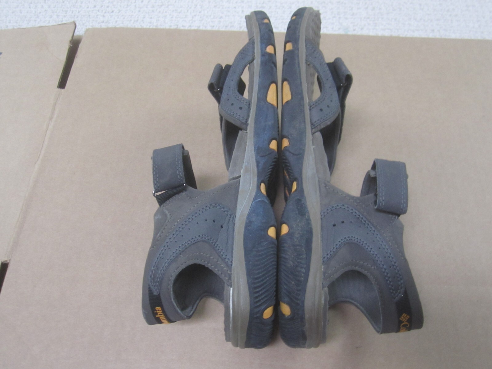 Columbia Sandals Mens 10 Shoes Gray Sport Sling Back Riptide Outdoors Hiking Fis thumbnail 8