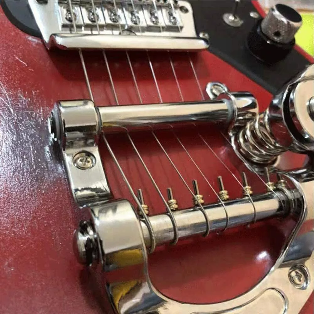 Bigsby Style Tremolo Vibrato Tailpiece Flat Mount for SG LP Tele Style Guitar