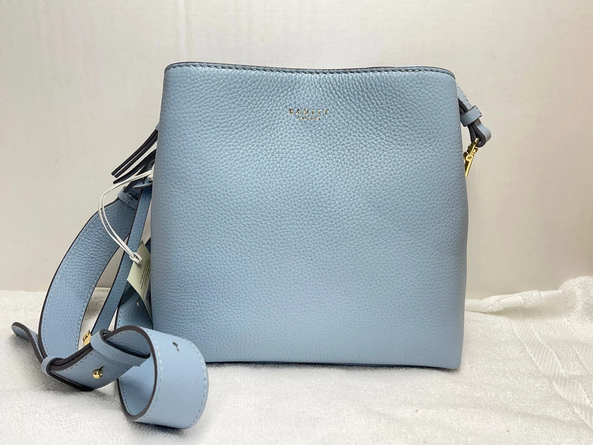 RADLEY Dukes Place pebbled leather compartment medium crossbody bag -CLAY