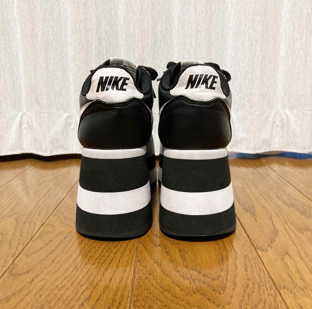 Nike Cortez Platform Comme des Garcons Check Black Women's Nike Cortez Platform Comme des Garcons Check Black Women's