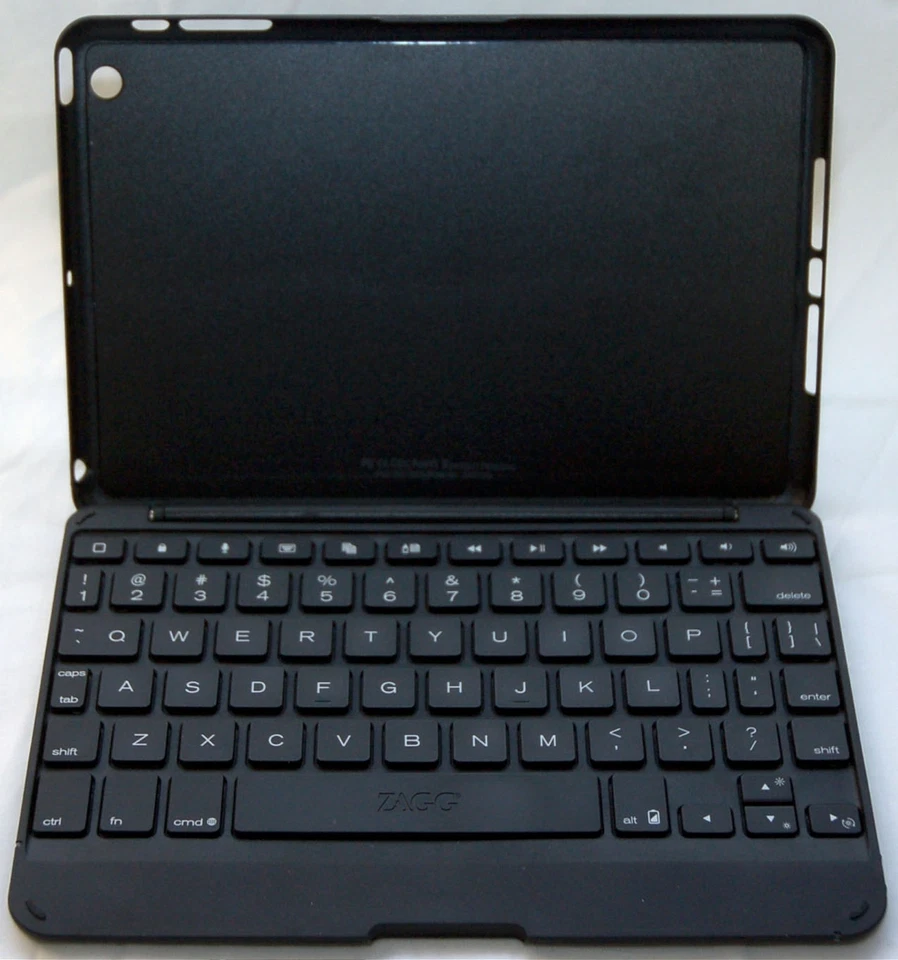 NEW Zagg Keys Folio Apple iPad Mini w/Retina Display Bluetooth Keyboard backlit - Image 4 of 4
