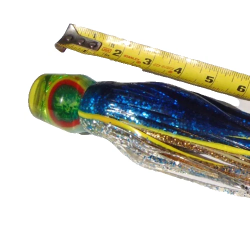 Señuelo de pesca vintage Pakula 12" Wahoo Marlin Atún Mahi ONO Big Game Trolling Foto 2 de 3