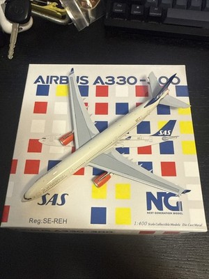 NG Models A330-300 Scandinavian SAS 1:400 Scale Model Aircraft SE-REH RARE