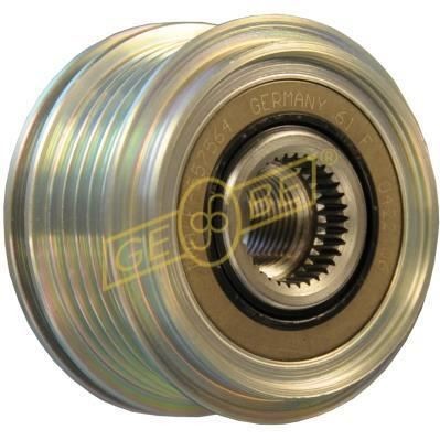 Poulie alternateur GEBE anti-vibration pour FORD 30667980, stop aux bruits de courroie d'accessoire