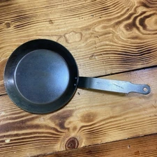 Restored High Carbon Steel Skillet No. 20 Frying Pan France 8” Vintage