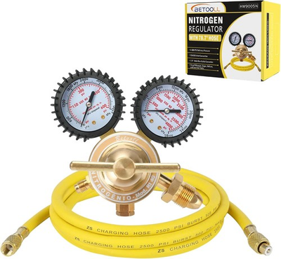 #ad Nitrogen Regulator Nitrogen Gauge W 78.7quot; Hose 0 600 PSI Delivery Pressure $52.02