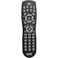 QFX 8-In-1 Universal Remote With Glow-in-the-Dark Buttons