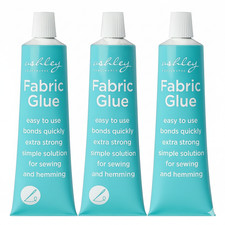 3x Extra Strong Fabric Glue 50g Washable Adhesive Repair Hemming Sewing Textile