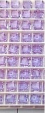 12 pcs Swarovski Crystal 5601 Alexandrite Cube Bead 4 mm