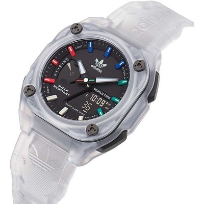 Wristwatch ADIDAS STREET CITY TECH ONE AOST23057 Anadigit Silicone