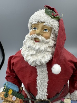 Vintage Kurt Adler KSA Fabriche Santa Claus Workshop Christmas Figurine