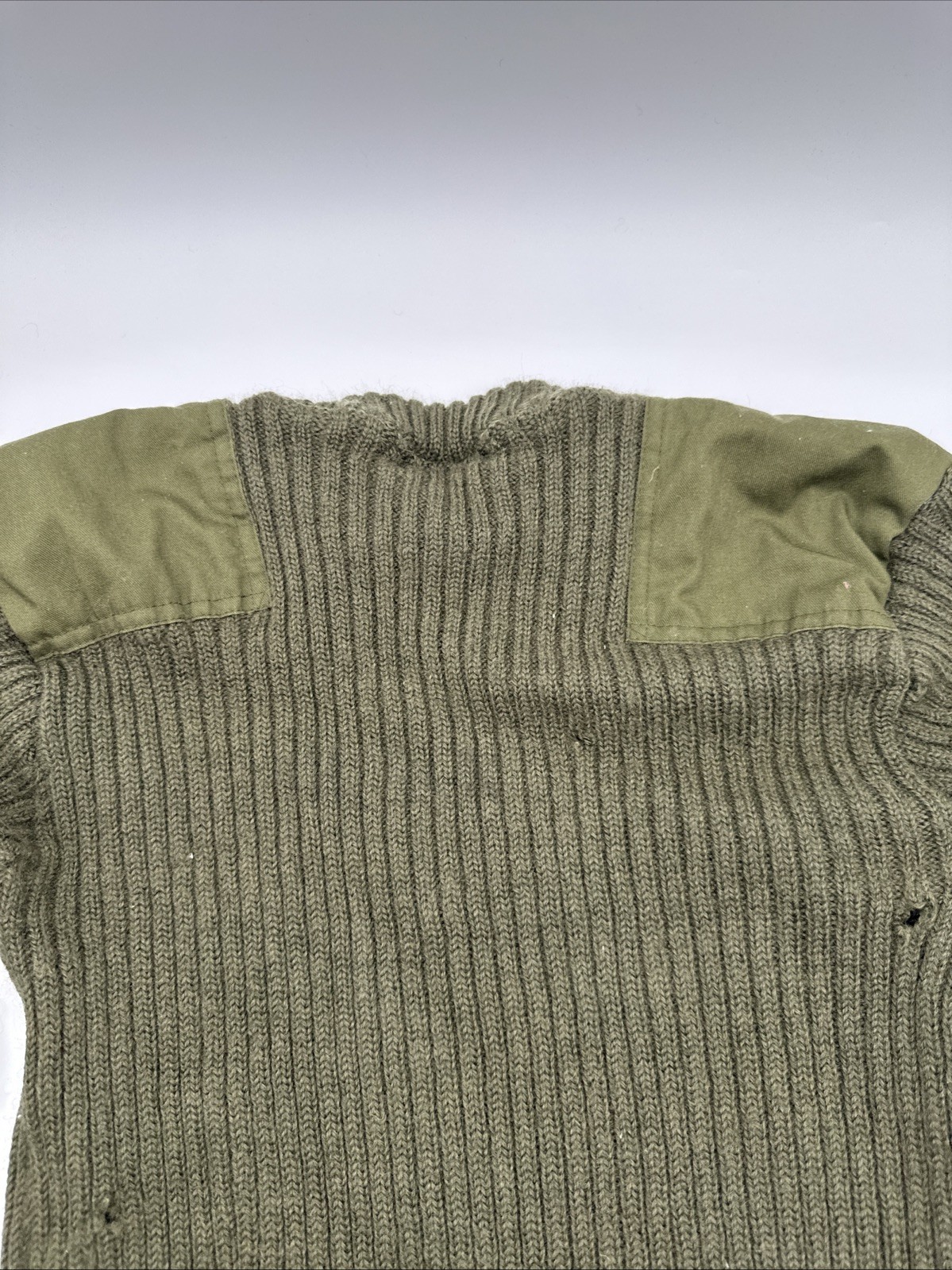 Brigade Quartermaster Commando Sweater Ribbed Gre… - image 14