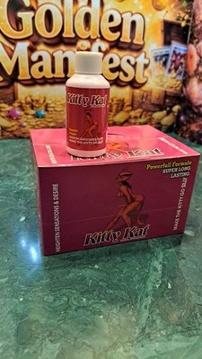 2 Pack Kitty Kat  Shots Female Sensual Enhancement AUTHENTIC Fresh Dates