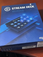Elgato Stream Deck Content Creation Controller - Black, 15 Keys- barely used